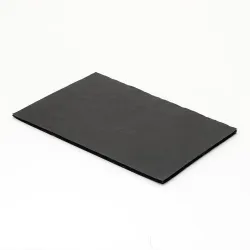 Black 5-Ply Cushion Pads; for 12 Choc Rectangular Box